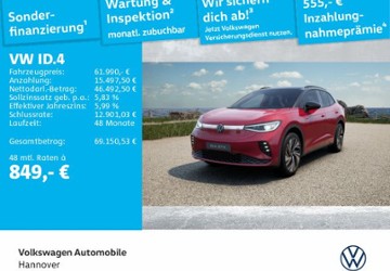 VW ID.4 4.850 km 58.870 &euro; Hannover 30519