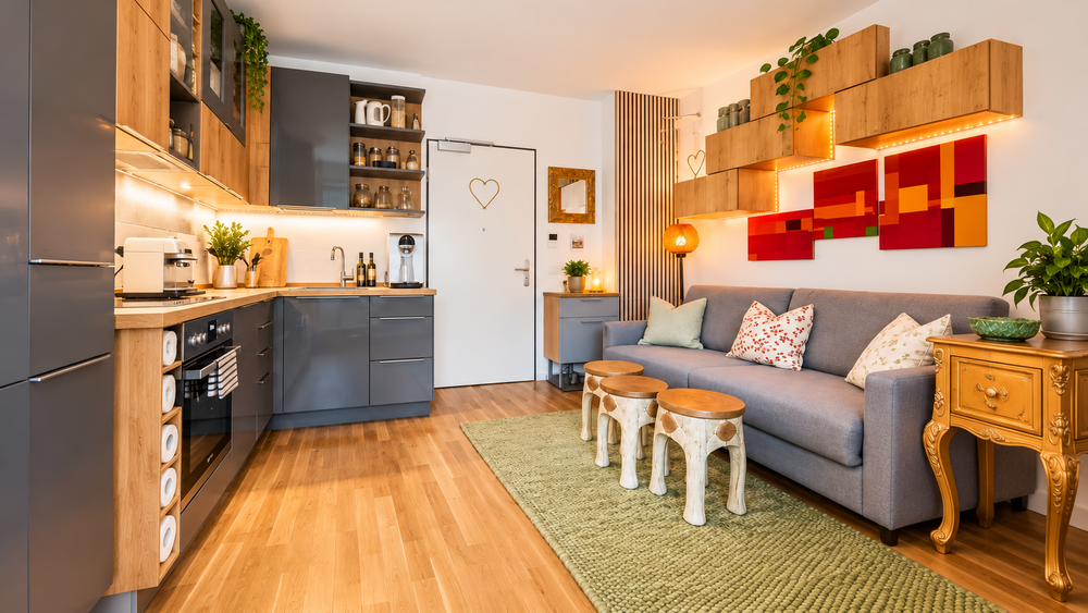 Etagenwohnung Hannover Buchholz-Kleefeld - 1 Zimmer, 35 m&sup2;, 750&euro; | Angebot:27691048