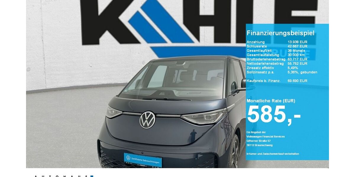 VW ID. Buzz 17.490 km 69.690 &euro; Neustadt am Rübenberge 31535