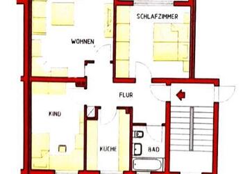 Wohnung Hannover Buchholz-Kleefeld - 3 Zimmer, 77 m&sup2;, 1.175&euro; | Angebot:27568586