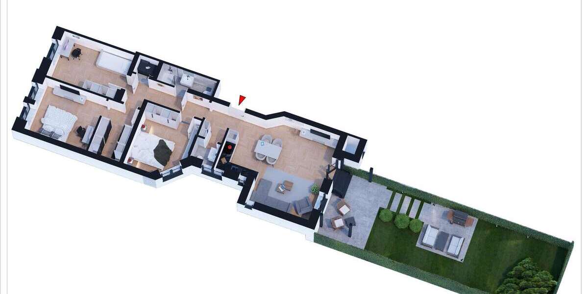 Etagenwohnung Hannover Oststadt - 4 Zimmer, 105 m&sup2;, 2.089&euro; | Angebot:27633242