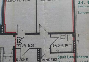 Wohnung Langenhagen - 3 Zimmer, 66 m&sup2;, 1.130&euro; | Angebot:27614144