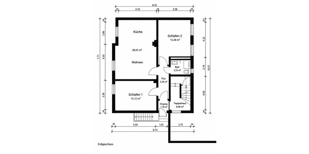 Erdgeschoßwohnung Seelze - 3 Zimmer, 68 m&sup2;, 1.000&euro; | Angebot:27597770