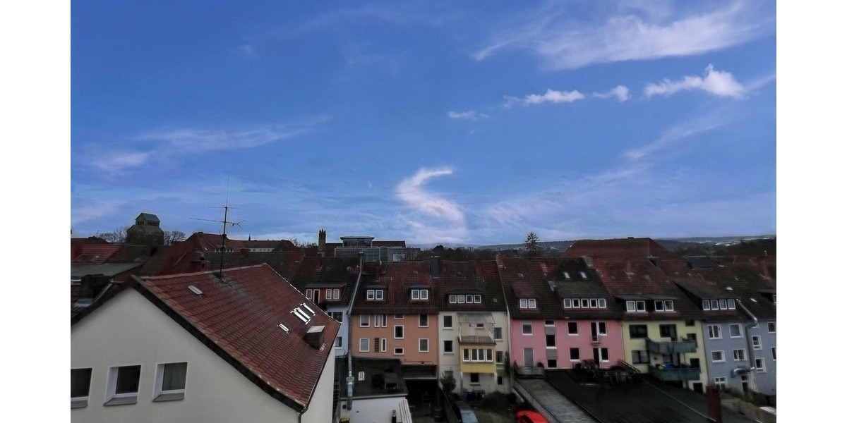 Aussicht aus dem Dachflächenfenster