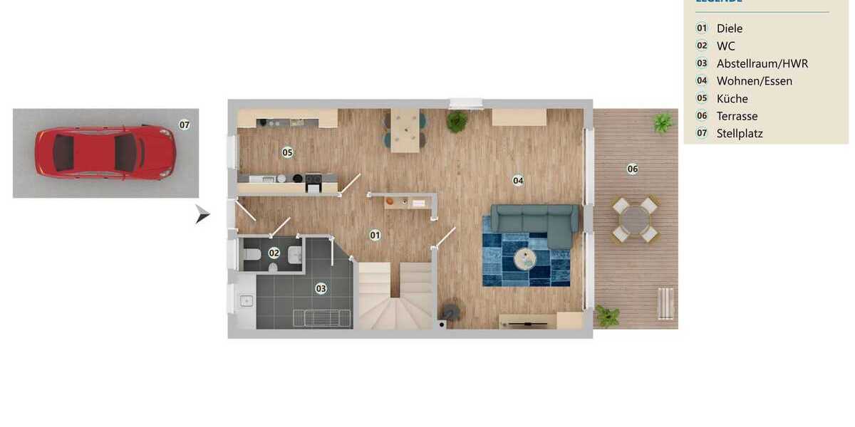 Grundriss EG (Abb. ähnlich)