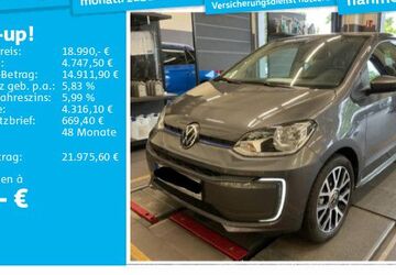 VW e-up! 28.407 km 18.380 &euro; Hannover 30655