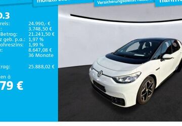 VW ID.3 101.539 km 24.990 &euro; Hannover 30519